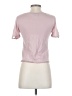 Topshop Pink Short Sleeve Top Size 4 - photo 2