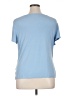 Covington Blue Short Sleeve Top Size XL - photo 2