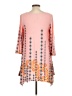 White Mark Pink 3/4 Sleeve Top Size L - photo 2