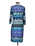 Chico's Graphic Blue Cocktail Dress Size S - photo 2