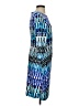 Chico's Graphic Blue Cocktail Dress Size S - photo 4