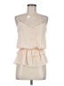 TOBI 100% Polyester Ivory Sleeveless Blouse Size M - photo 1