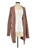 Listicle 100% Acrylic Brown Cardigan Size S - photo 1