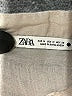 Zara Tan 3/4 Sleeve Button-Down Shirt Size M - photo 7