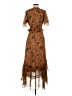 Gianni Bini 100% Polyester Brown Cocktail Dress Size 0 - photo 2