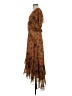 Gianni Bini 100% Polyester Brown Cocktail Dress Size 0 - photo 5