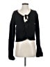 Aligne 100% Cotton Black Cardigan Size S - photo 1
