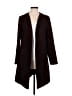 T Tahari Burgundy Coat Size L - photo 1