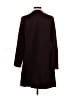 T Tahari Burgundy Coat Size L - photo 2