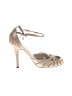 Dior Metallic Gold Tan Heels Size EU 40 - photo 1