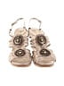 Tahari Gold Wedges Size 8 - photo 2