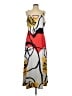 Unbranded Graphic Yellow Casual Dress Size L - photo 1