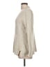 White + Warren 100% Cashmere Metallic Tan Cashmere Pullover Sweater Size L - photo 5