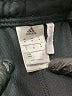 Adidas 100% Polyester Solid Black Track Pants Size M - photo 7