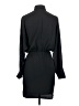 Express 100% Polyester Black Casual Dress Size XS - photo 2
