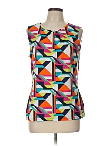 Tahari by ASL Sleeveless Blouse (view 1)