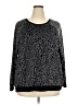 Secret Treasures Animal Print Black Pullover Sweater Size 3X - photo 1