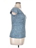 Assorted Brands Tweed Blue Short Sleeve T-Shirt Size XL - photo 4