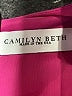 Camilyn Beth Solid Pink Cocktail Dress Size 4 - photo 4