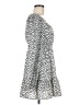 Missguided 100% Polyester Polka Dots White Casual Dress Size 6 - photo 4