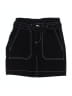 BLUE SPICE Black Cargo Shorts Size 0 - photo 1