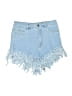 Daisy Blue Denim Shorts Size M - photo 1