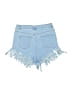 Daisy Blue Denim Shorts Size M - photo 2
