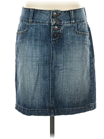 L.e.i. Denim Skirt (view 1)