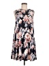 Beeson River Floral Gray Casual Dress Size M - photo 1