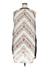 Xhilaration 100% Polyester Print Ivory Casual Dress Size XXL - photo 2