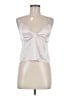 Shein 100% Polyester Ivory Tank Top Size 6 - photo 1