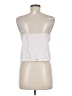 Shein 100% Polyester Ivory Tank Top Size 6 - photo 2