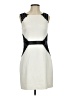 Laundry by Shelli Segal 100% Polyester Graphic Ivory Cocktail Dress Size 4 - photo 1