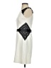 Laundry by Shelli Segal 100% Polyester Graphic Ivory Cocktail Dress Size 4 - photo 5