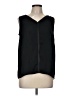 Covington 100% Polyester Black Sleeveless Blouse Size M - photo 1