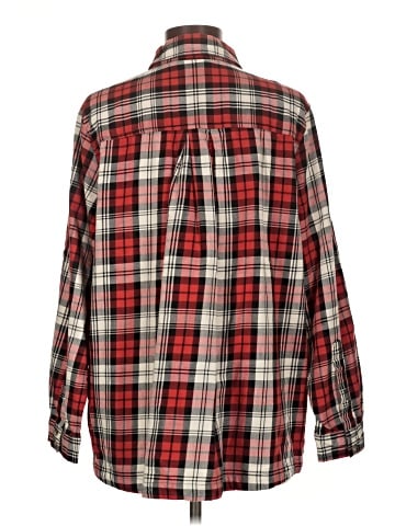 Joan Rivers Long Sleeve Button-Down Shirt (view 2)