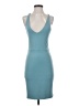 Leith Solid Teal Cocktail Dress Size S - photo 1