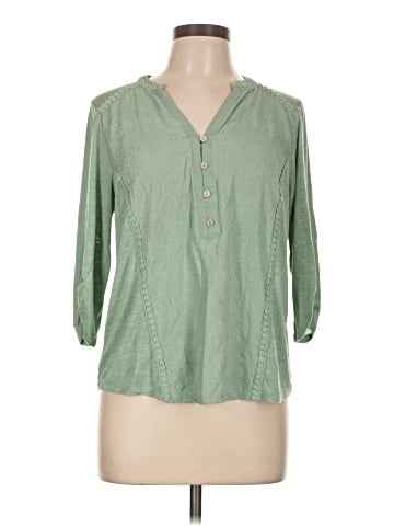 Democracy 3/4 Sleeve Blouse (view 1)
