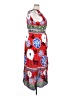 Jackpot 100% Rayon Print Red Casual Dress Size XXL (estimated) - photo 4