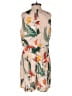 Love & Other Things 100% Polyester Tropical Tan Romper Size M - photo 2