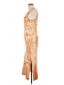 Heartloom Graphic Tan Cocktail Dress Size L - photo 5