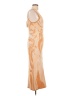 Heartloom Graphic Tan Cocktail Dress Size L - photo 4