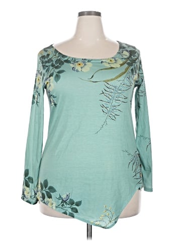 Misslook 3/4 Sleeve Top (view 1)