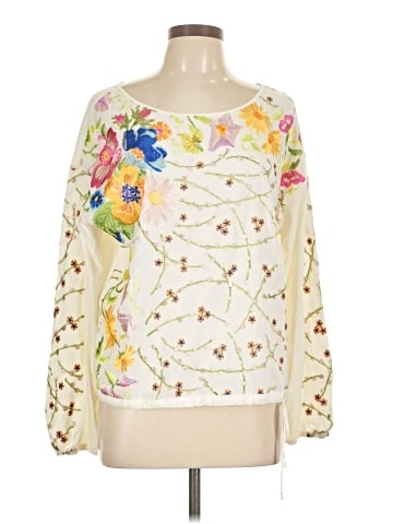 Tiny Long Sleeve Blouse (view 1)