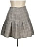 Altar'd State Plaid Gray Formal Skirt Size M - photo 1