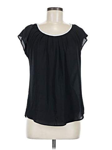 LC Lauren Conrad Short Sleeve Blouse (view 1)