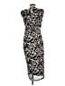 DKNY Animal Print Gray Cocktail Dress Size 10 - photo 2