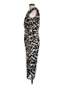 DKNY Animal Print Gray Cocktail Dress Size 10 - photo 5