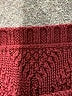 Unbranded Burgundy Pullover Sweater Size S (estimated) - photo 7