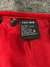 Albert Nipon 100% Acetate Solid Red Formal Skirt Size 10 - photo 3
